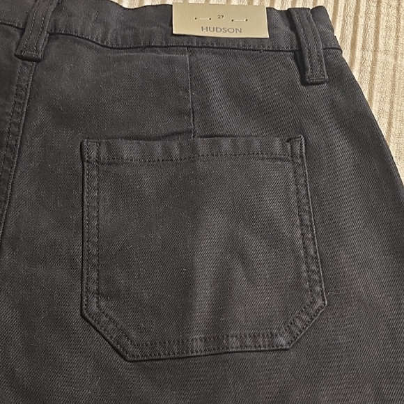 Hudson Collection Black Beauty Denim Women's Shorts Size 27 - Picture 12 of 14